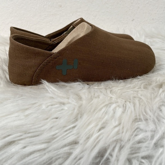 OTZ Shoes 300GMS Linen Unisex Slip On CORKlite Authentic Mocs Size 6 NEW - Picture 2 of 14